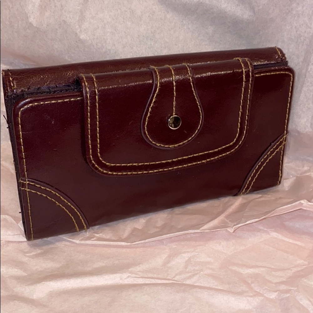 Purple wallet